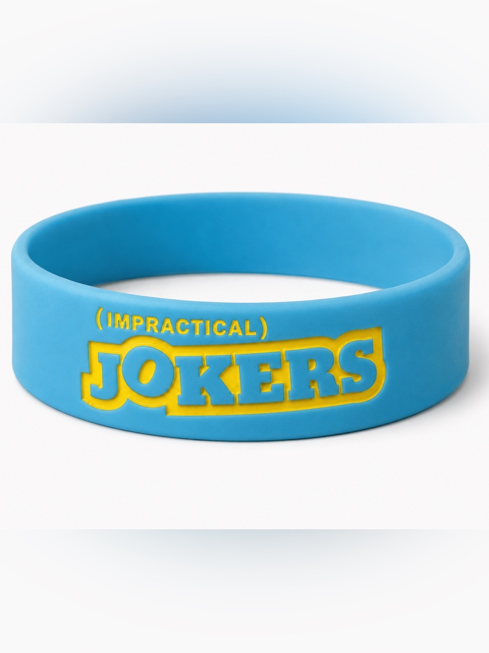 Impractical Jokers Blue Silicone Wristband Team Joe